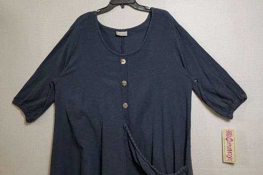 New CottonWays, Long Tunic/Short Dress, Size 3X CottonWays Long Tunic/Short Dress More To Love Consignment