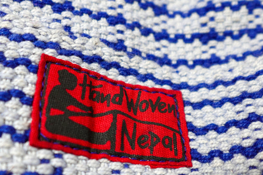 Hånd Woven Nepal (Fairtrade), Tote Bag, Size Large