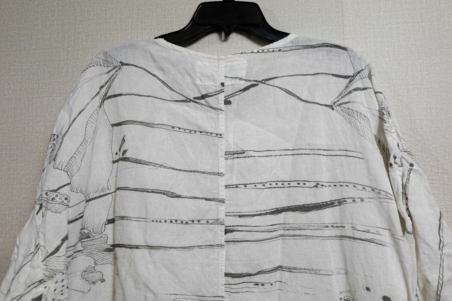 GRIZAS, Half Sleeve Top, Size XL