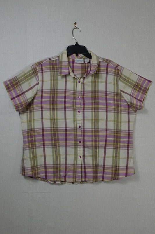 Wrangler, Short Sleeved Top, 2X Wrangler Short Sleeved Top More To Love Consignment