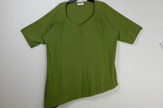 CottonWays, Short Sleeve Tunic, 3X CottonWays Short Sleeve Tunic More To Love Consignment