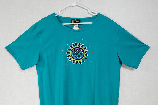 Bob Mackie, New Vintage short sleeve top, Large