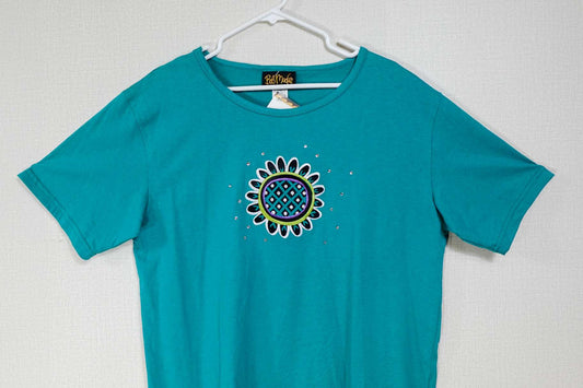 Bob Mackie, New Vintage short sleeve top, Large