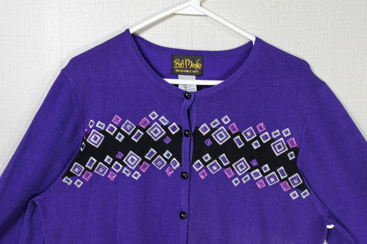 Bob Mackie, Cardigan, L/XL
