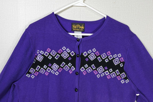 Bob Mackie, Cardigan, L/XL