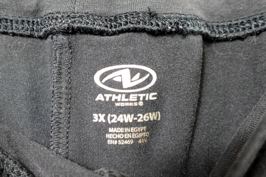 Athletic Works, Activewear pants, 24W-26W