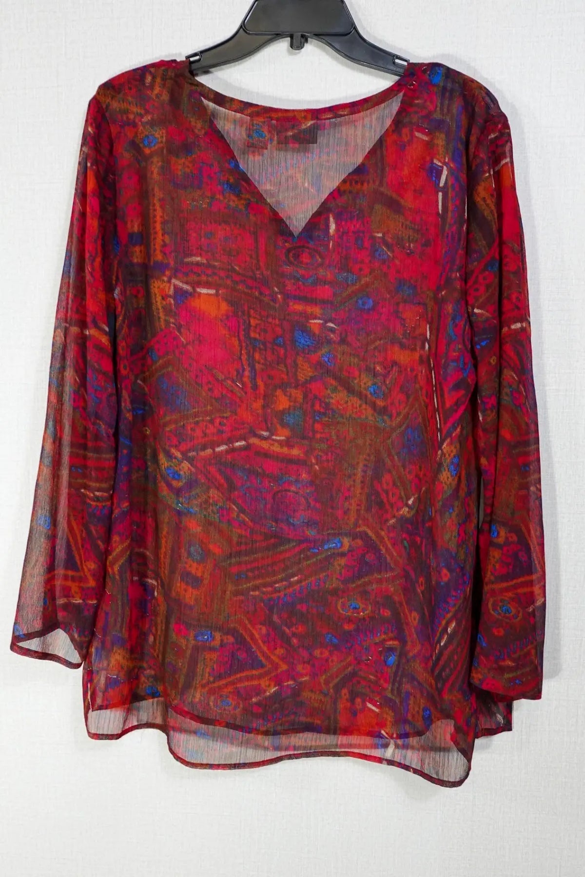 Chico's, Long Sleeves Top, L (2) Chico's Long Sleeves Top More To Love Consignment
