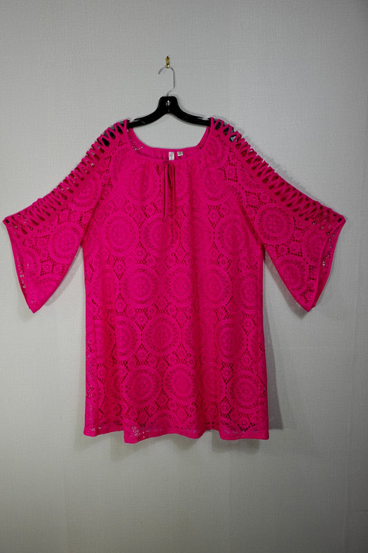 Tacera, Long Sleeve Dress, 2X