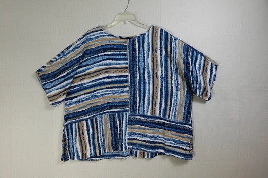Ali miles, Short Sleeve Top, 2XL Ali miles Short Sleeve Top More To Love Consignment
