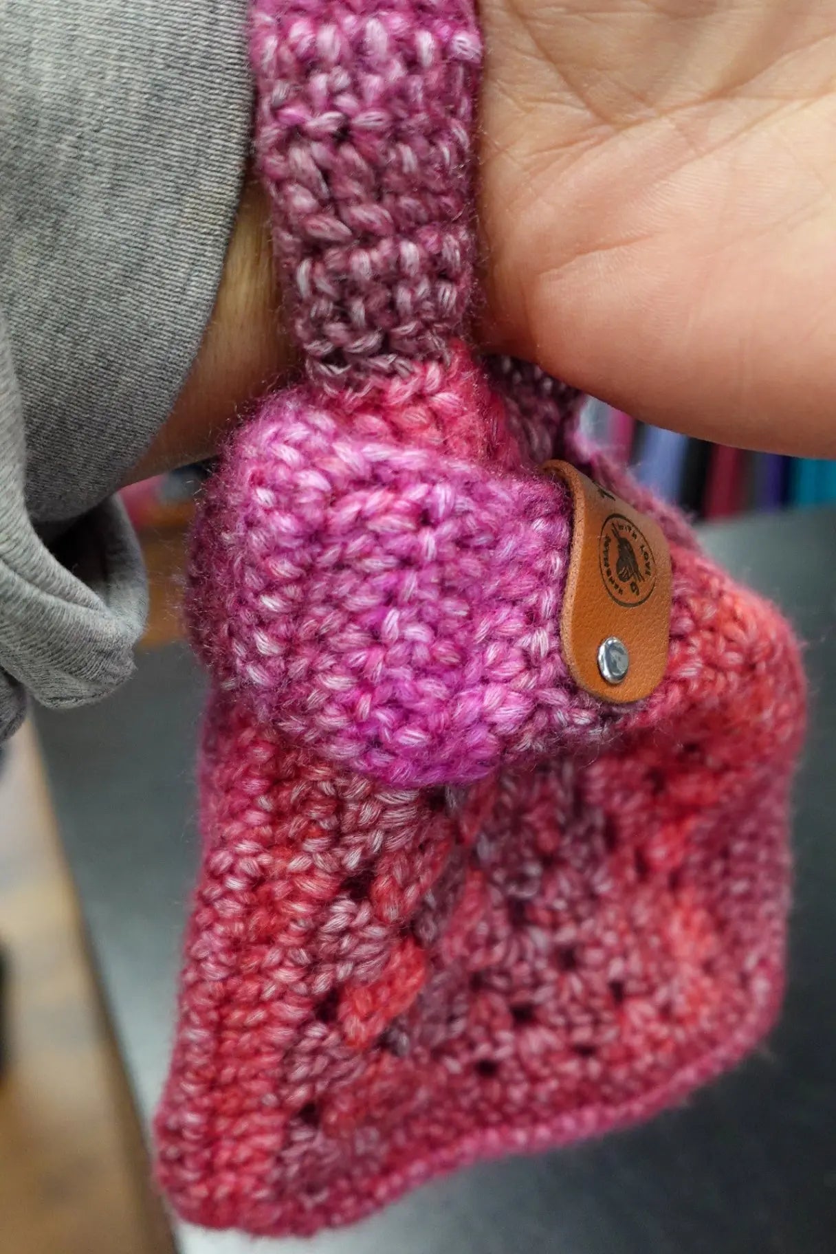 The Happy Hippie,, New Handmade Wristlet, Small The Happy Hippie, New Handmade Wristlet More To Love Consignment