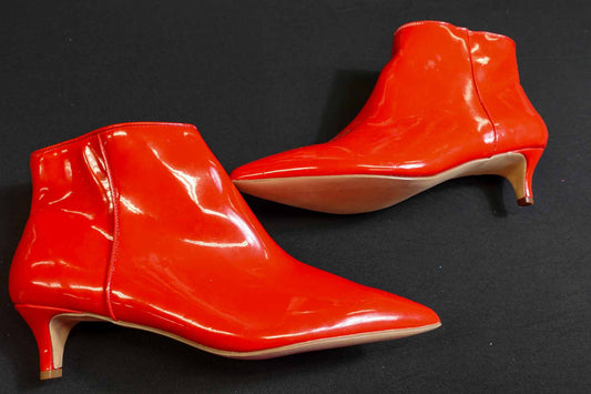 Comfort View, Ankle Boots W/ Small Heel, 10.5