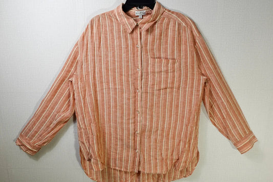 Wonderly, Long Sleeve Top- Button Down, L Wonderly Long Sleeve Top- Button Down More To Love Consignment