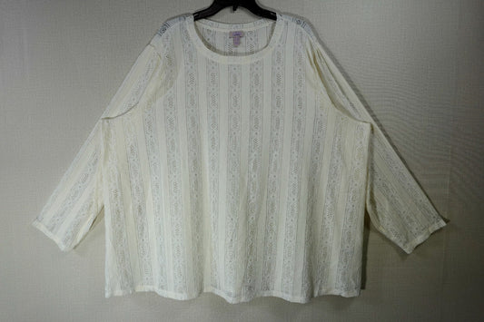 Logo Layers, Long Sleeves Top, 4X Cato Long Sleeves Top More To Love Consignment