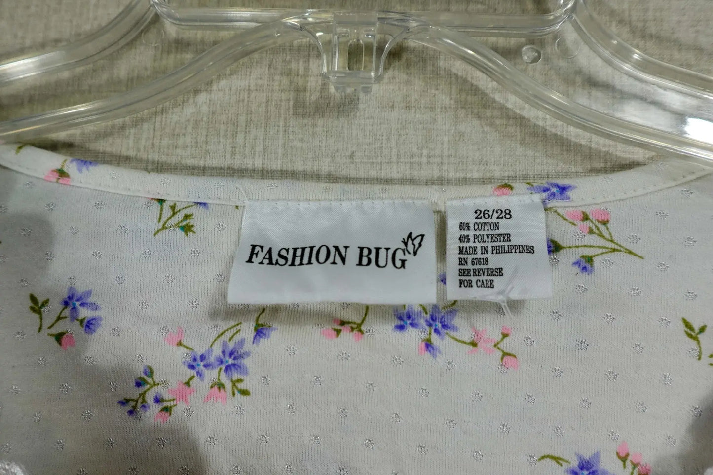 Fashion Bug, Sleep Shirt, 26/28 Fashion Bug Sleep Shirt More To Love Consignment