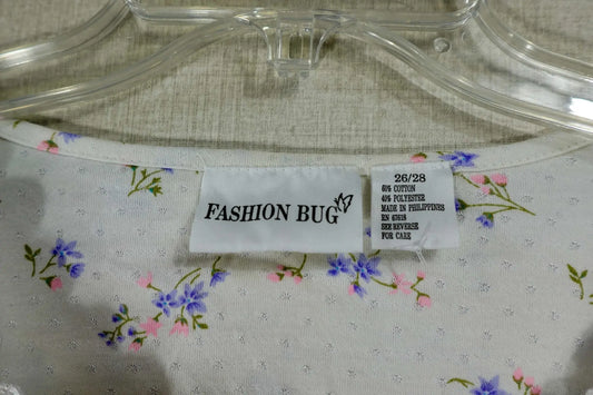 Fashion Bug, Sleep Shirt, 26/28 Fashion Bug Sleep Shirt More To Love Consignment