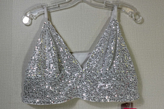 Shein Curve, New sequin top, 1X (12/14)