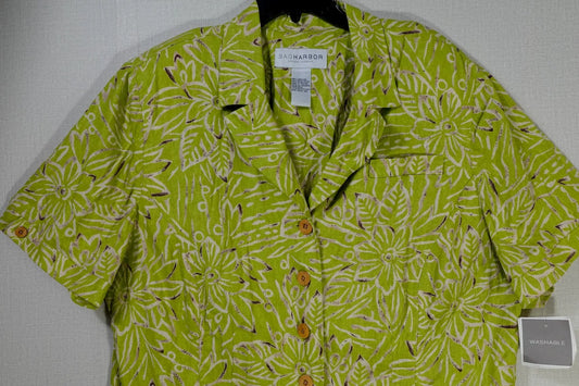 Sag Harbor, New Short Sleeved Top, 24W / XXL Sag Harbor New Short Sleeved Top More To Love Consignment