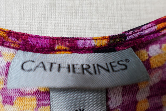 Catherine's, Sleeveless top, 18-20W Catherine's Sleeveless top More To Love Consignment