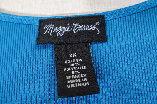 Maggie Barnes, Short Sleeved Top, 22/24