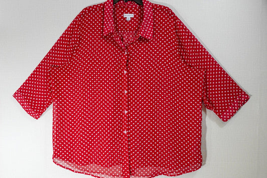 Susan Graver, Short Sleeved Top, 3X Susan Graver Short Sleeved Top More To Love Consignment