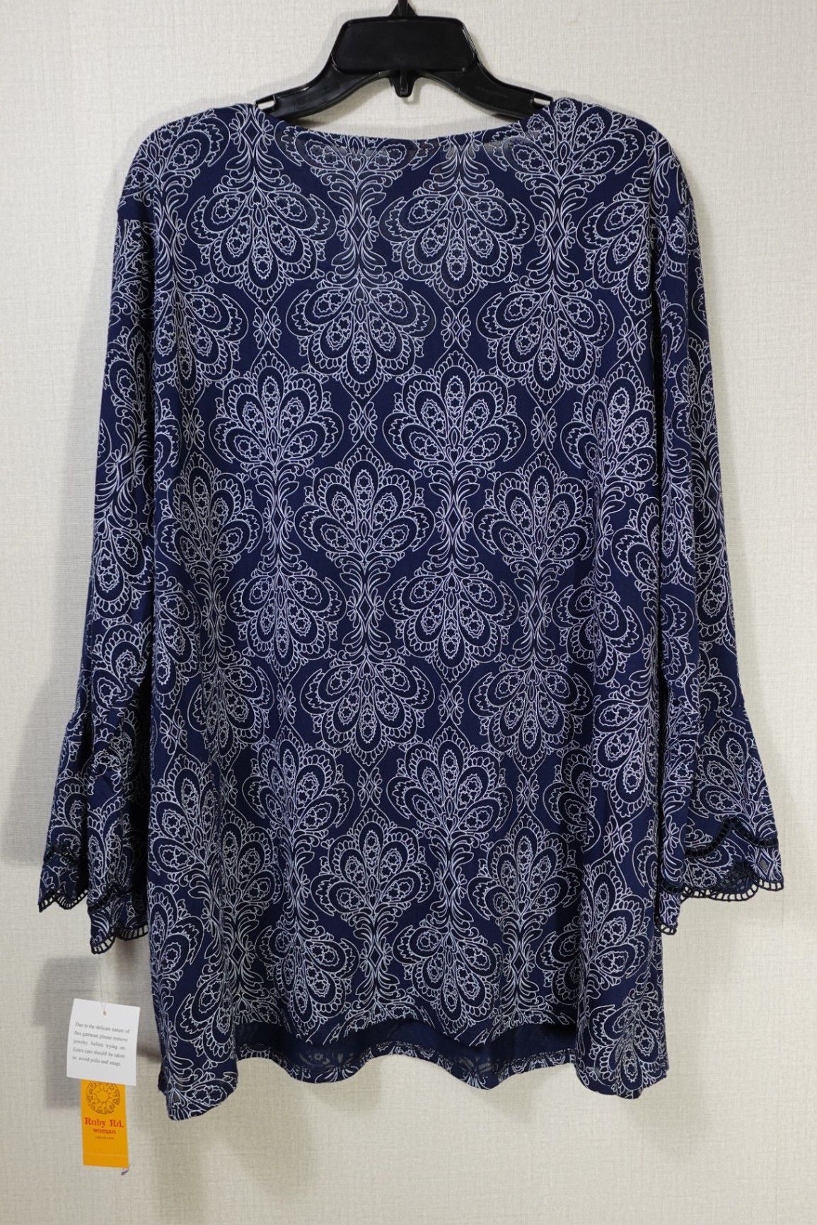 Ruby Rd., New Long Sleeves Top, 3X