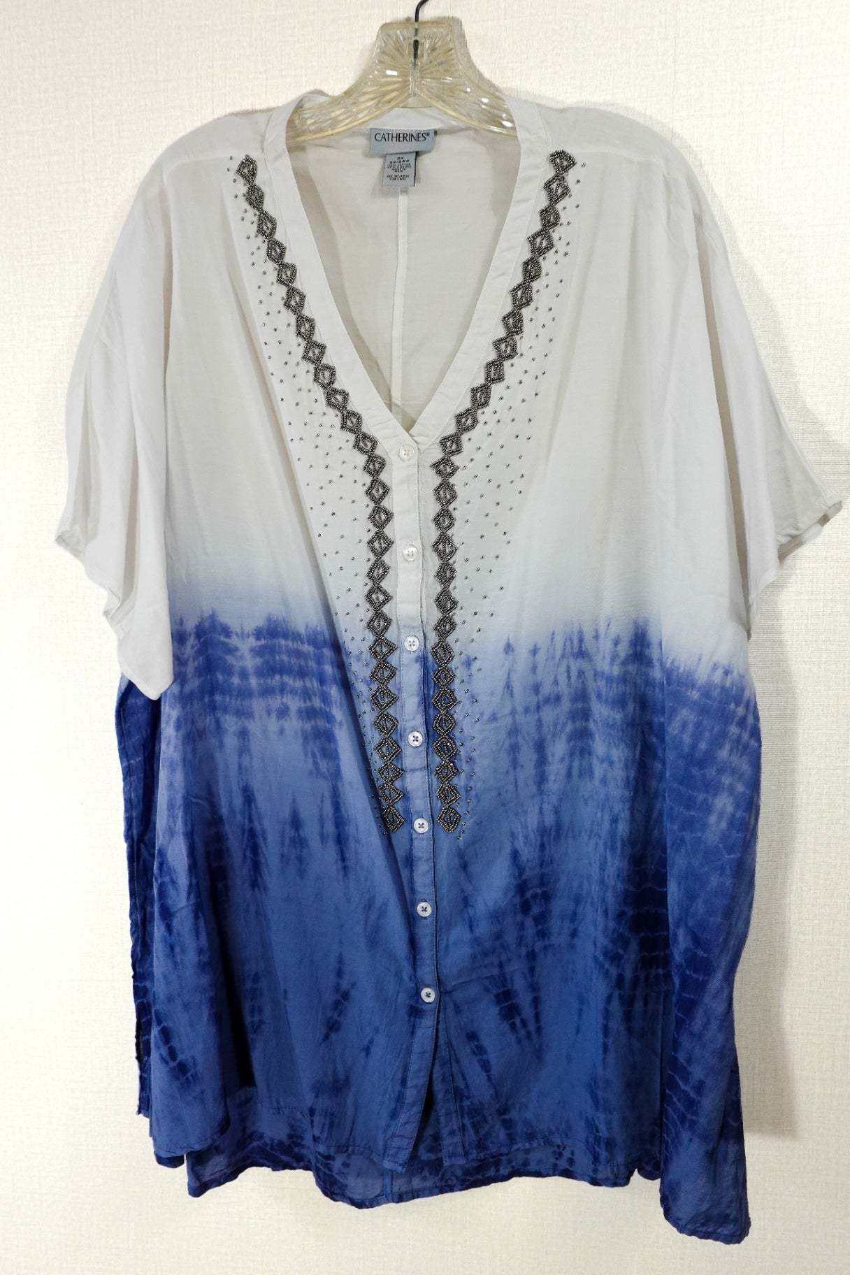 Catherines, New Short Sleeved Top, 2X Catherines New Short Sleeved Top More To Love Consignment