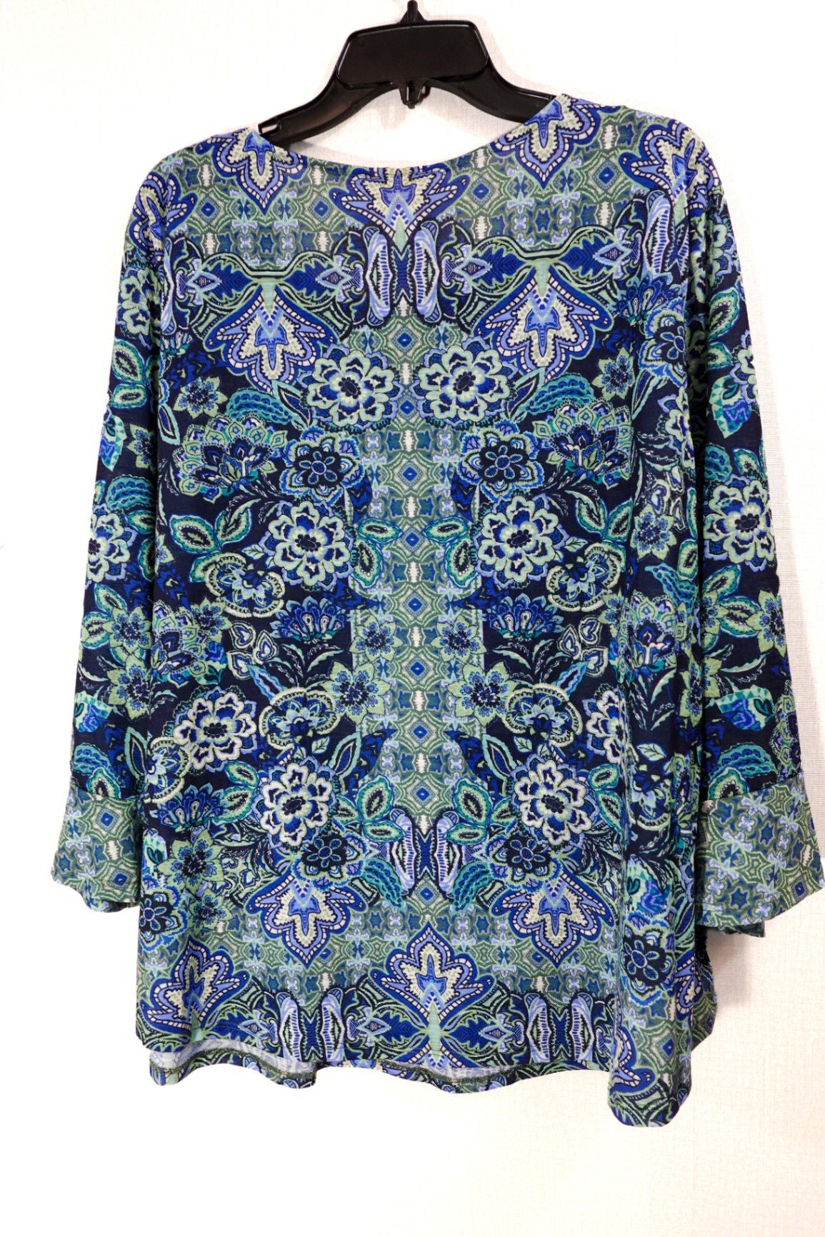 Ruby Rd, 3/4 Sleeve Top, 3X