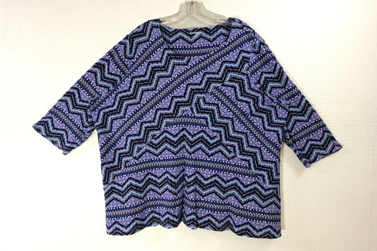 Kim Rogers, 3/4 Sleeve Top, 3X