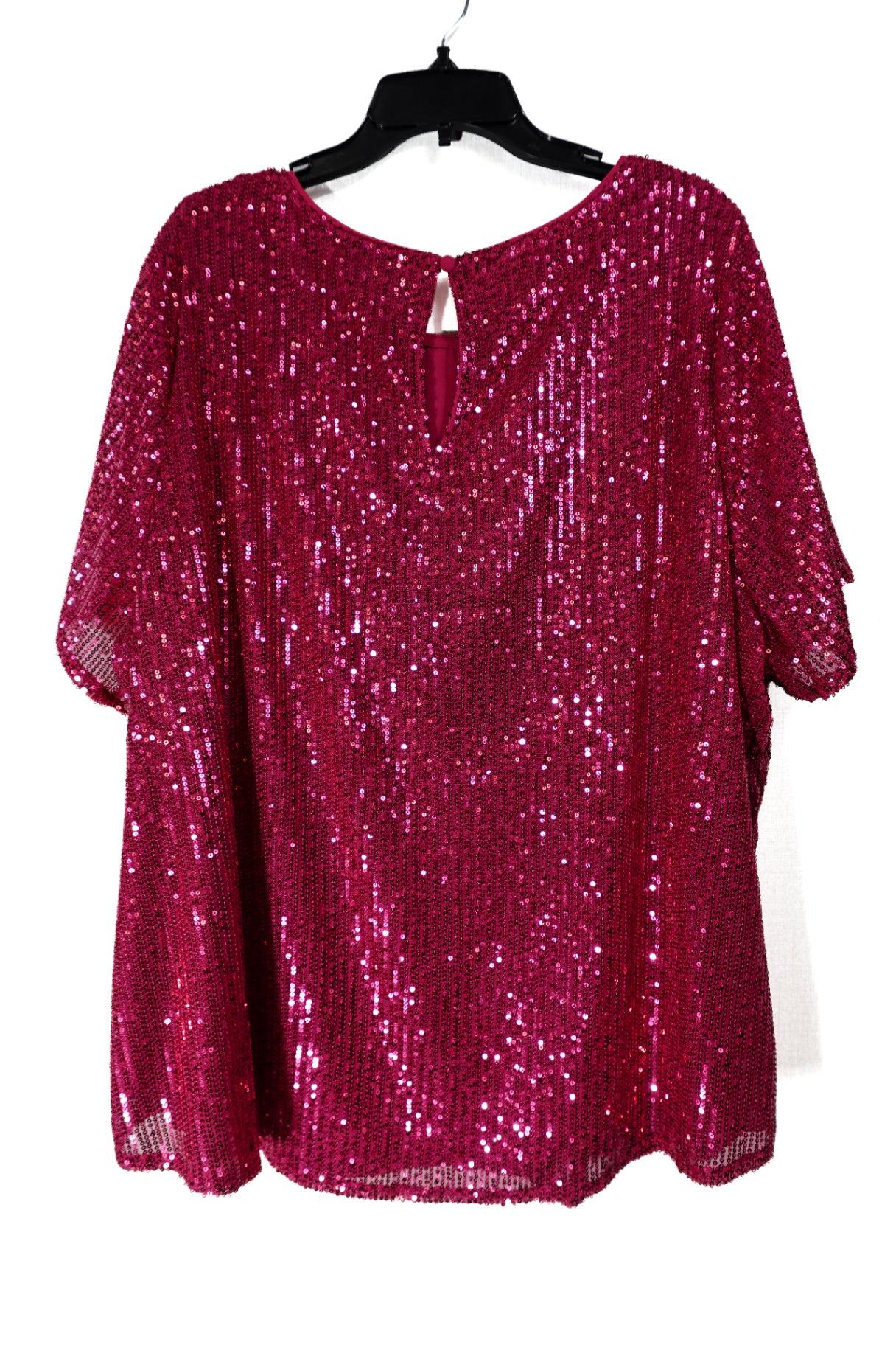 Torrid, New Short Sleeved Event Top, 22-24 Torrid New Short Sleeved Event Top More To Love Consignment