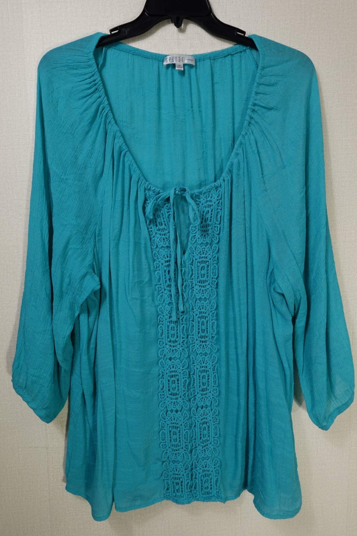 Spense, 3/4 Sleeve Top, 3X Spense 3/4 Sleeve Top More To Love Consignment