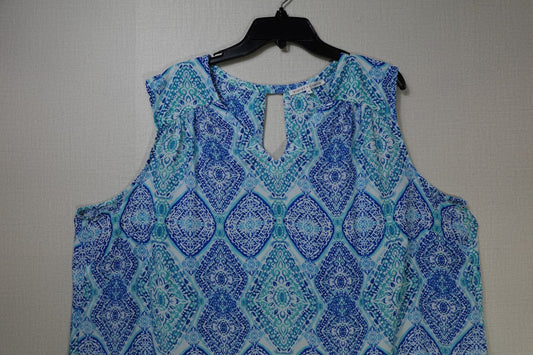 Violet + Claire, Sleeveless Top, 3X Violet + Claire Sleeveless Top More To Love Consignment