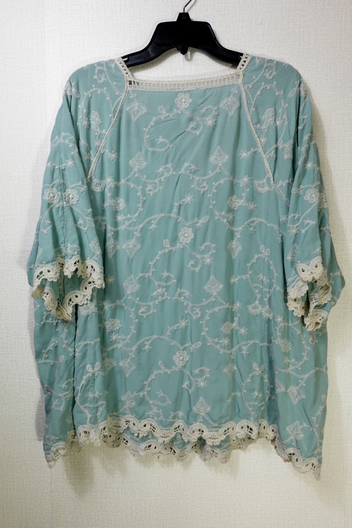 Solitaire, Short Sleeved Top, 2X