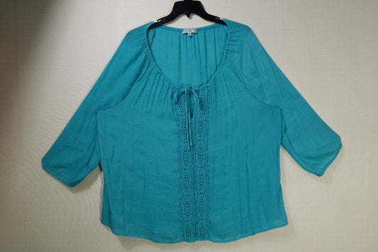 Spense, 3/4 Sleeve Top, 3X Spense 3/4 Sleeve Top More To Love Consignment