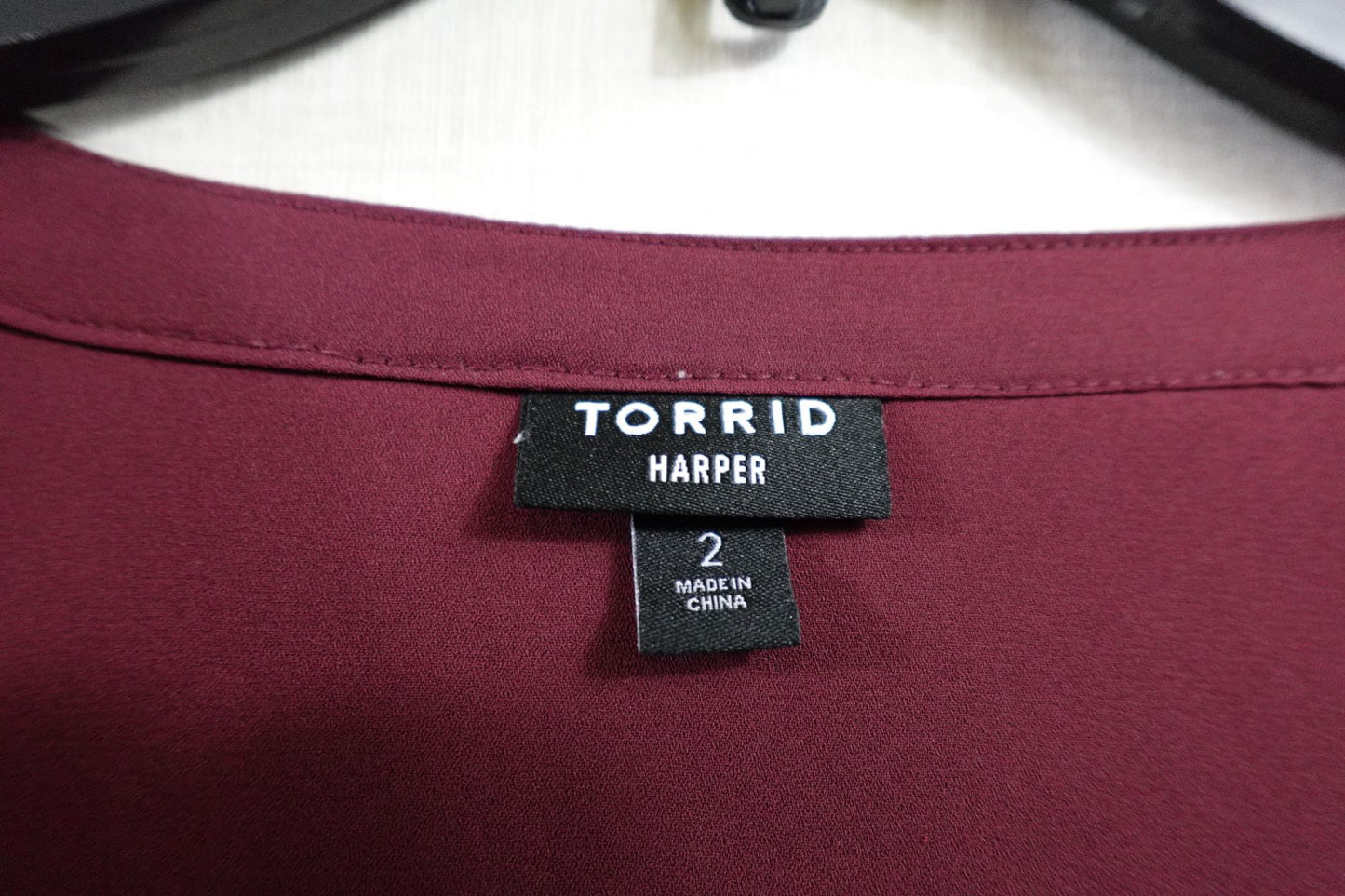 Torrid, 3/4 Sleeve Top, 2X