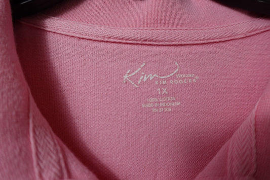 Kim Rogers, Short Sleeved Top, 1X Kim Rogers Short Sleeved Top More To Love Consignment
