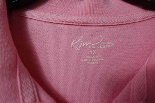 Kim Rogers, Short Sleeved Top, 1X Kim Rogers Short Sleeved Top More To Love Consignment