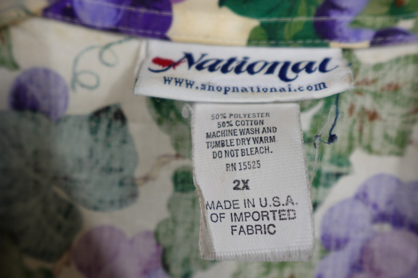 National, SHORT SLEEVED TOP, 2X