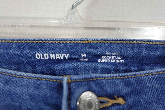 Old Navy, Jeans Super Skinny, 14 SHORT Old Navy Jeans Super Skinny More To Love Consignment