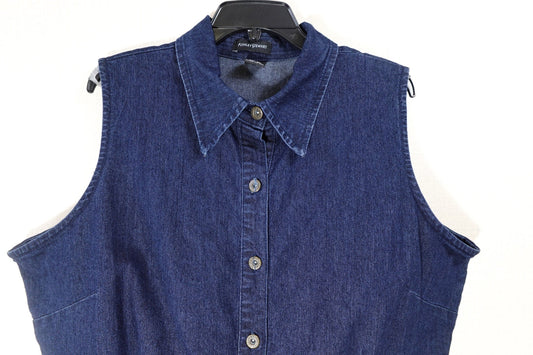 Ashley Stewart, Sleeveless Peplum Top, 18W Ashley Stewart Sleeveless Peplum Top More To Love Consignment