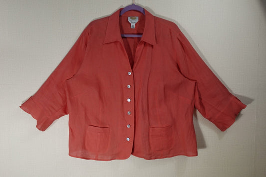Talbots, 3/4 SLEEVE TOP, 20W Talbots 3/4 SLEEVE TOP More To Love Consignment