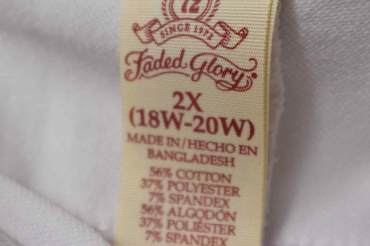 Faded Glory, Capris, 2X (18W-20W) Faded Glory Capris More To Love Consignment