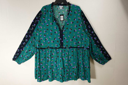 Avenue, New Long Sleeve Top, 26/28