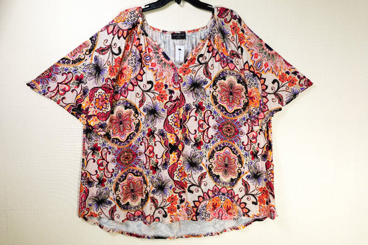 Lane Bryant, New Short Sleeved Top, 22/24