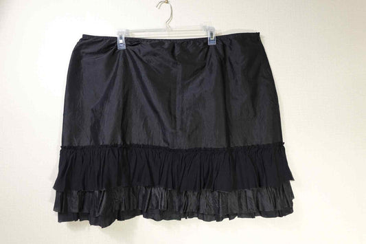 Eileen Fisher , Silk Ruffle Skirt, 3X Eileen Fisher Ruffle Skirt More To Love Consignment