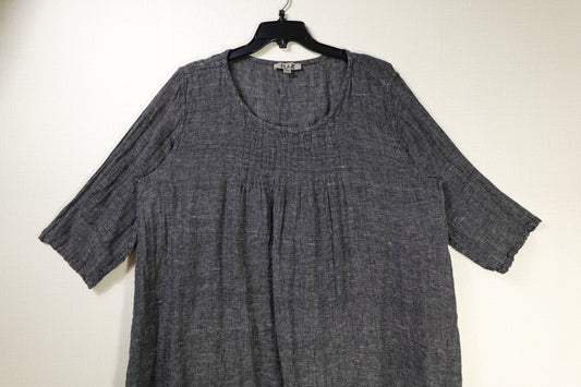 FLAX, 3/4 Sleeve Tunic Top, 16/18 FLAX 3/4 Sleeve Tunic Top More To Love Consignment