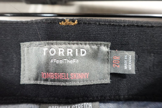 Torrid, Jeans Bombshell skinny, 20R Blue