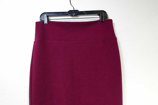 LuLaRoe, Pencil Skirt, Large Burgundy