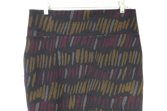 LuLaRoe, Pencil Skirt, Large Multi Color