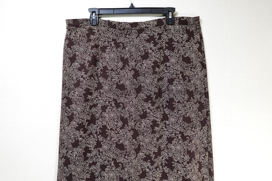 Crazy Horse, Vintage Skirt, XL, brown