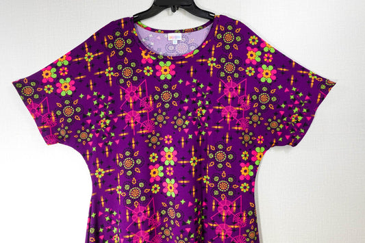 LuLaRoe, Dress, 2XL, Purple